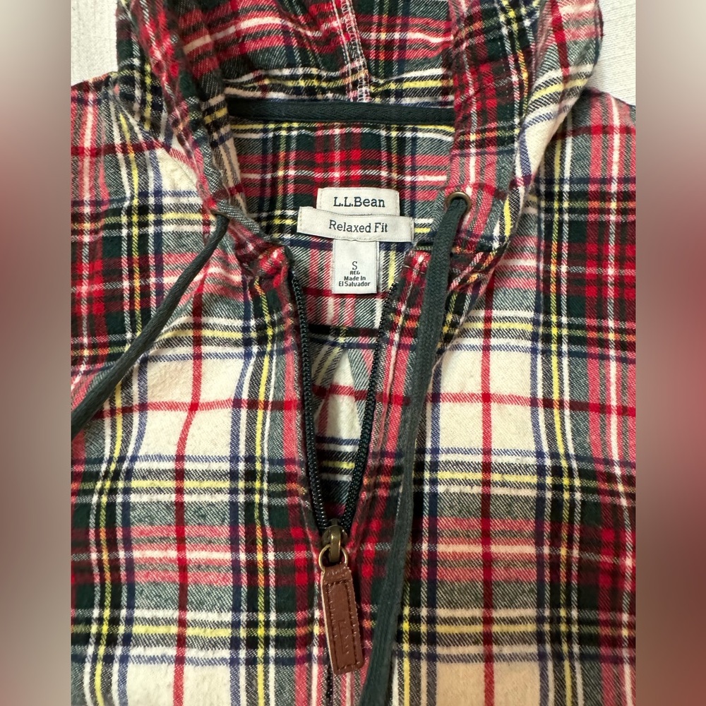 L.L. Bean | Tartan Scotch Plaid Flannel | Small - Picture 9 of 15